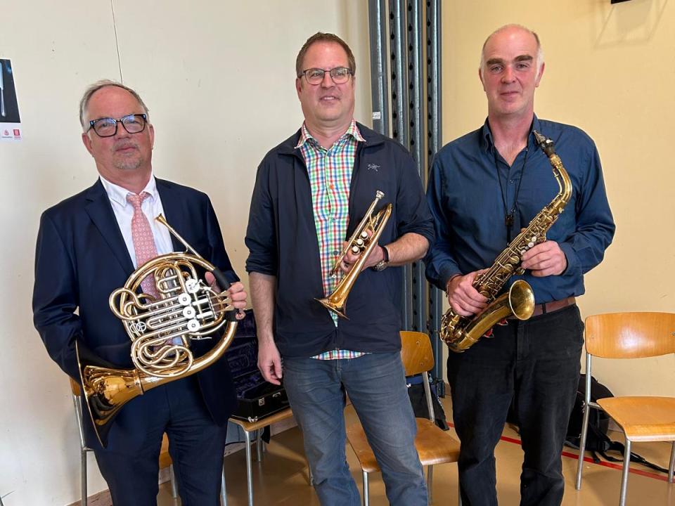 Musiker vom ökum. Gottesdienst in Hörhausen