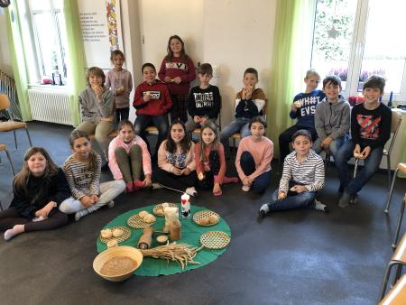 Gemeinsame Erstkommunion Vorbereitung in Pfyn