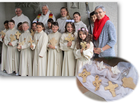  Erstkommunionfeier der Pfarreien Pfyn und Homburg 28. April 2019