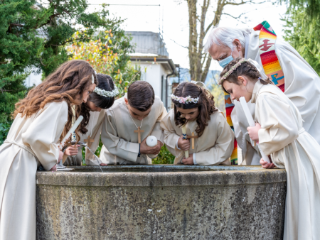 Gemeinsame Erstkommunionfeier in Pfyn