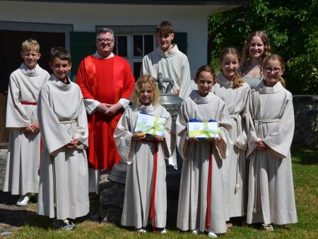 Patrozinium Peter und Paul mit Ministranten Aufnahme