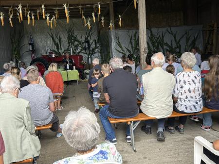 Viele Gottesdienst-Besucher