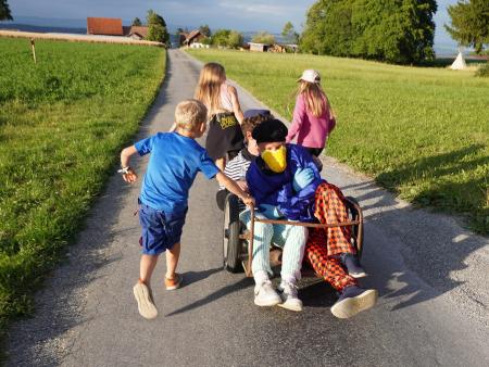 Mit Globi unterwegs