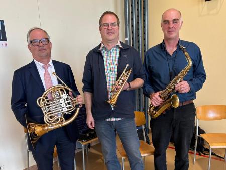 Musiker vom ökum. Gottesdienst in Hörhausen