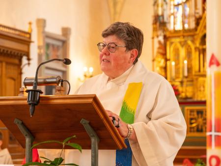 Gemeindeleiterin Barbara Weinbuch