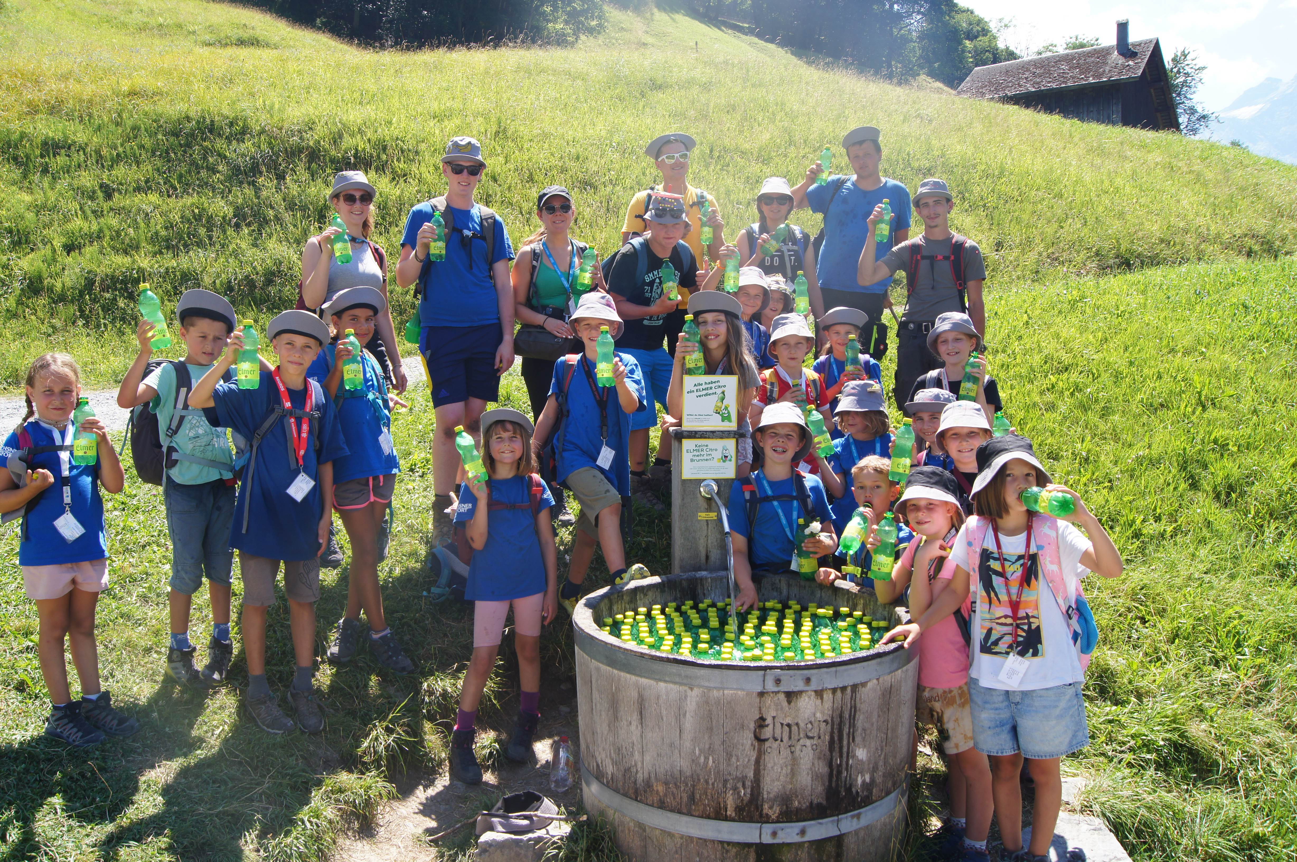 Gruppenfoto Sommerlager